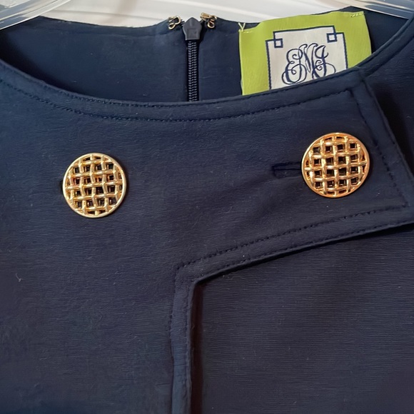 Elizabeth McKay navy shift dress in Small- never been worn! - Picture 4 of 4